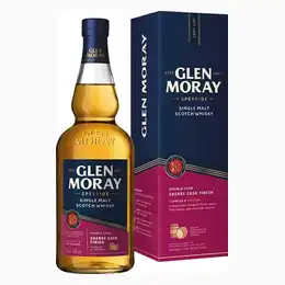 Glen Moray Sherry Cask Finish Single Malt Whisky 70cl