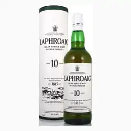 Laphroaig 10 Year Old Single Malt Whisky