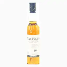 Talisker 10 Year Old Islands Whisky 2012-21 Label 