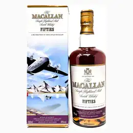 Macallan Decades Travel Series Fifties Single Malt Scotch Whisky, 50cl, 40% ABV