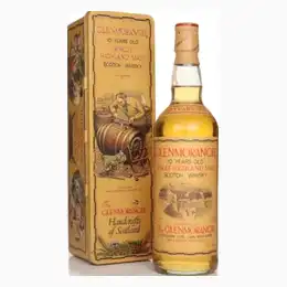 Glenmorangie 10 Year Old - 1980s with Handcrafts of Scotland Tin Whisky 70cl