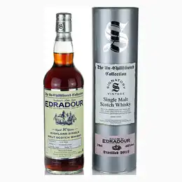 Edradour 10 Year Old 2012 Signatory Un-Chillfiltered