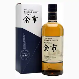 A Bottle Of Nikka Yoichi Single Malt Whisky With Gift Box