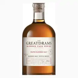 GreatDrams Peated Blended Malt 4 Year Old