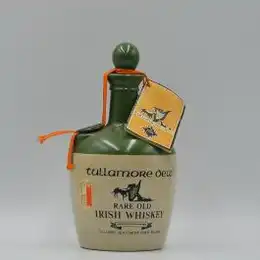 Tullamore Whiskey DEW Ceramic Decanter 1980s 75cl