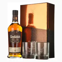 Glenfiddich 18 Year Old Glass Pack