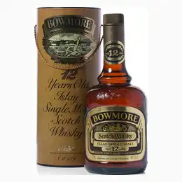 Bowmore 12 Year Old Bottled 1980s 75cl With Original Tube