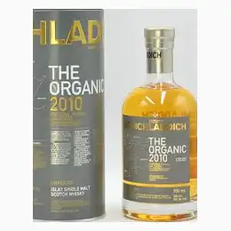 Bruichladdich Whisky Organic 2010 8 Year Old