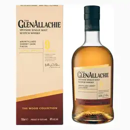 GlenAllachie 9 Year Old Amontillado Sherry Cask Finish 70cl