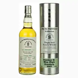 Glen Elgin 12 Year Old 2007 Signatory Un-Chillfiltered