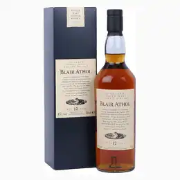 Blair Athol 12 Year Old, Highland Single Malt Scotch Whisky
