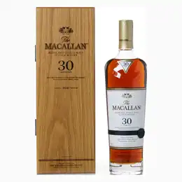 Macallan 30 Year Old 2021 Release With Wooden Original Box