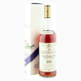 Macallan 1970 18 Year Old, UK Edition with Box