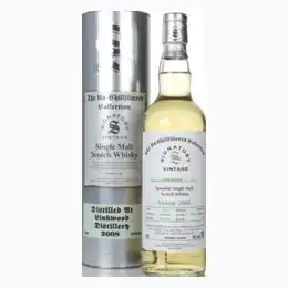 Linkwood 10 Year Old 2008  - Un-Chillfiltered Collection  Whisky 70cl