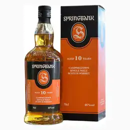 SPRINGBANK DISTILLERY 10yo 2017 46% abv 700ml