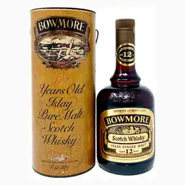 Bowmore 12 Year Old Dumpy Bottle Single Malt Scotch Whisky, 75cl, 40% ABV