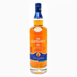 Glenlivet 18 Year Old Batch Reserve Single Malt Scotch Whisky, 70cl, 40% ABV