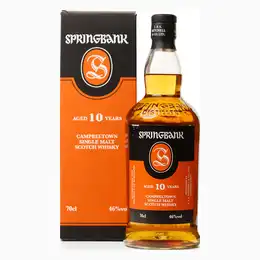 Springbank 10 Year Old 2020 Release With Original Box