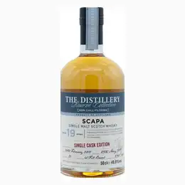 Scapa 19 Year Old Whisky 1st Fill Barrel #26 49.9%