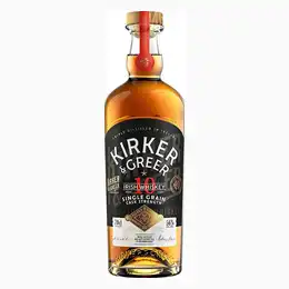Kirker & Greer 10 Year Old Cask Strength Whiskey, 70 cl