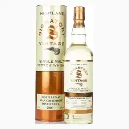 Mannochmore 12 Year Old 2007  - Signatory Whisky 70cl