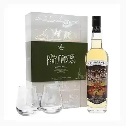 Compass Box Peat Monster Whisky 70cl Gift Set