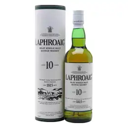 LAPHROAIG 10 Year Old Islay Single Malt Scotch Whisky 70cl 40%