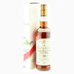 Macallan 10 Year Old, Full Proof Nineties Bottling with Box