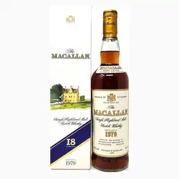 Macallan 1979 18 Year Old Single Malt Scotch Whisky, 70cl, 43% ABV