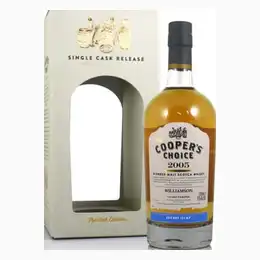 Williamson 2005 14 Year Old, Coopers Choice Cask #9018