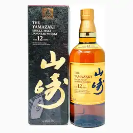Yamazaki 12 Year Old Single Malt Japanese Whisky, 70cl, 43% ABV