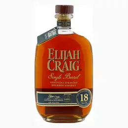 Elijah Craig Single Barrel 18 Year Old