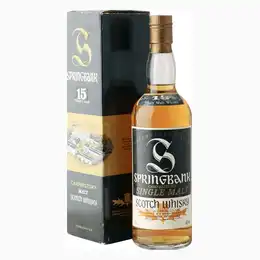 Springbank 15 Year Old, Eighties Bottling with Box