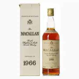 Macallan 1966 18 Year Old Bottled 1985 75cl With Original Box