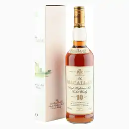 Macallan 10 Year Old, Nineties Bottling with Box