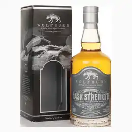 WOLFBURN Cask Strength 2023 Limited Release Highland Single Malt Scotch Whisky 70cl 56.9%