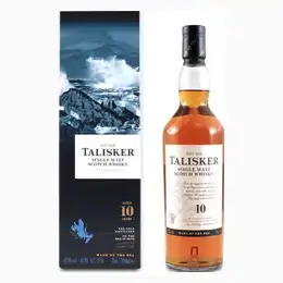 Talisker 10 YO Single Malt Scotch Whisky 0,7L  with engraving