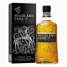 Highland Park 15 Year Old Single Malt Scotch Whisky - Viking Heart