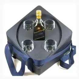 Johnnie Walker Whisky Blue Label - Porsche Edition Cube