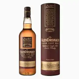 Glendronach Peat Port Whisky Glendronach Single Malt Whisky Highland Whisky