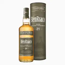 BenRiach 21 Year Old - Temporis - Peated - Single Malt Scotch Whisky