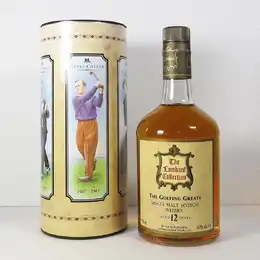 The Golfing Greats 12 Year Old Single Highland Malt - Harry Vardon, Tom Morris, Henry Cotton, Walter Hagen - The Lombard Collection Release 1990 