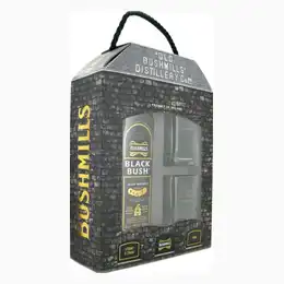Bushmills Black Bush Glass Gift Pack 40% 70cl