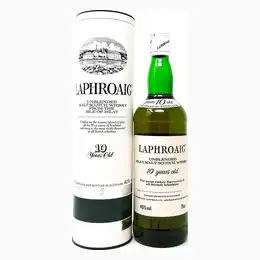 Laphroaig 10 Year Old Pre-Royal Warrant Single Malt Scotch Whisky, 75cl, 40% ABV
