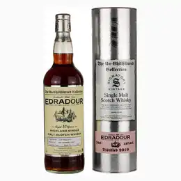 Edradour 10 Year Old 2010 Signatory Un-Chillfiltered