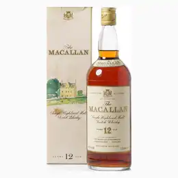 Macallan 12 Year Old Sherry Cask 1 Litre Screw Cap With Original Box