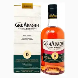 Glenallachie 9 Year Old Duoro Valley Wine Cask Finish Single Malt Scotch Whisky, 70cl, 48% ABV