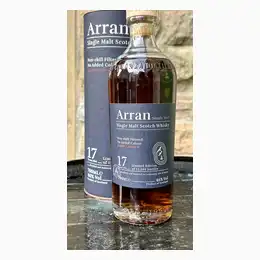 Arran 17 Years Old Single Malt Scotch Whisky 70cl The