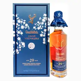 Glenfiddich 29 Year Old Grand Yozakura Single Malt Scotch Whisky, 70cl, 45.1% ABV