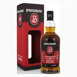 Springbank 12 Year Old Cask Strength Whisky at 55.3%